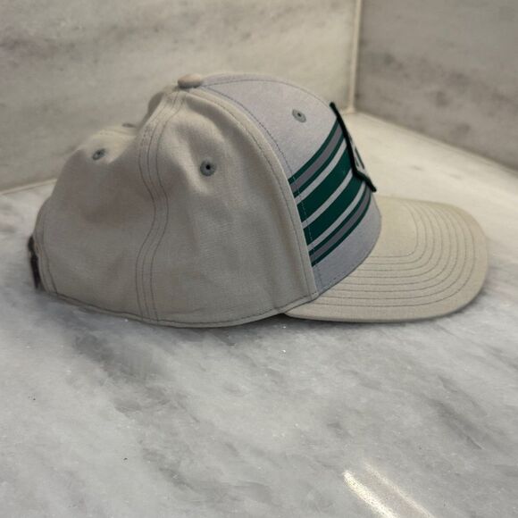 CAPTIVATING HEADWARE Green Gray University of Miami Hurricanes Cap Baseball Hat - Picture 2 of 9